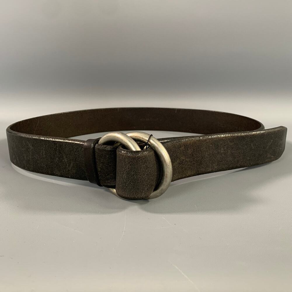 POLO by RALPH LAUREN Waist Size M Black Leather Belt